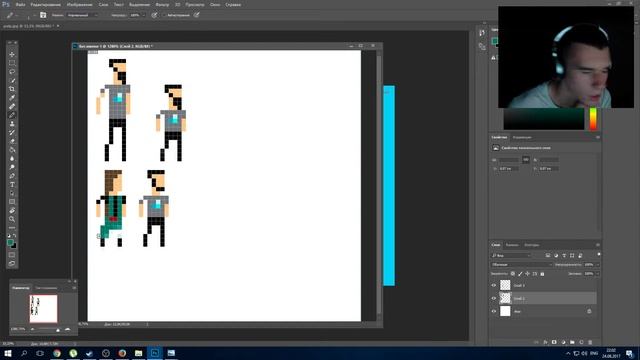 Впервые пробую PixelArt 8bit смотреть онлайн