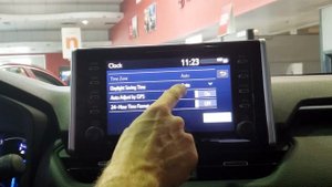 How To Change the Clock/Time in the 2019 Toyota RAV4