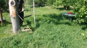 I Испытание новой Мотокосы Бензокоса Триммер Коса для травы Brush cutters Grass trimmer 20210617