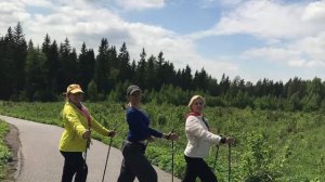 Nordic Walking и функциональный тренинг с Еленой Твердохлебовой