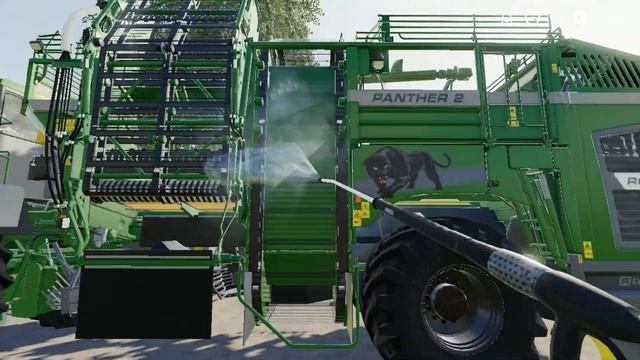 Farming Simulator 19 .Чамберская долина № 3.КУПИЛ КОМБАЙН СК-5 НИВА. УБОРКА КАРТОШКИ .МОЙКА ТЕХНИКИ смотреть онлайн