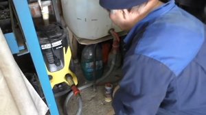 Первый запуск автомойки  КЕРХЕР после зимы