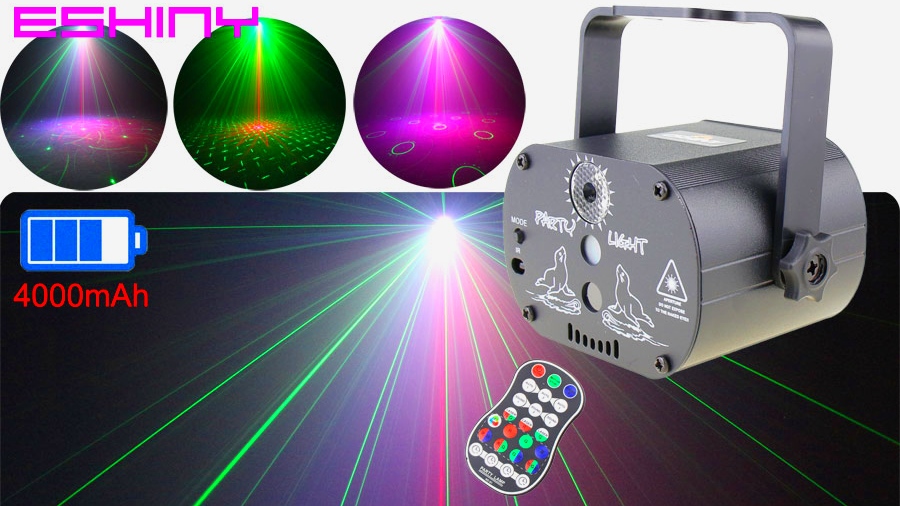 Лазерный проектор со встроенным аккумулятором ESHINY Z238 Laser projector with built-in battery смотреть онлайн