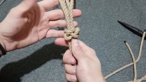 Узел/кноп алмаз на любом количестве прядей