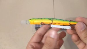 Распаковка воблера Tsuribito Sakana 120F для Fmagazin.ru