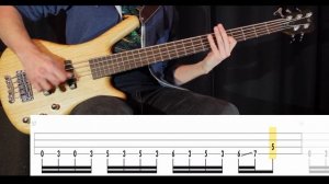 Cowboys From Hell (Pantera) - Bass Cover (With Tabs) by Leo Düzey