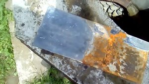 Тест цинкор оцинковка цинком спустя 4 месяца на улице!