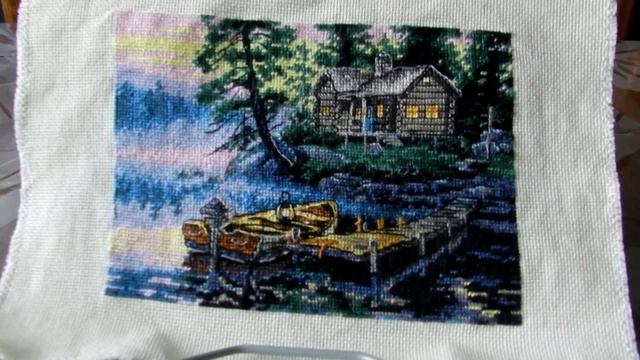 15. Утро на озере Dim