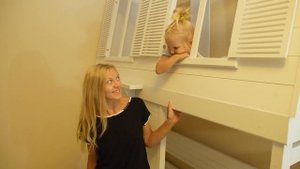 Двухъярусная кровать домик - Отзыв