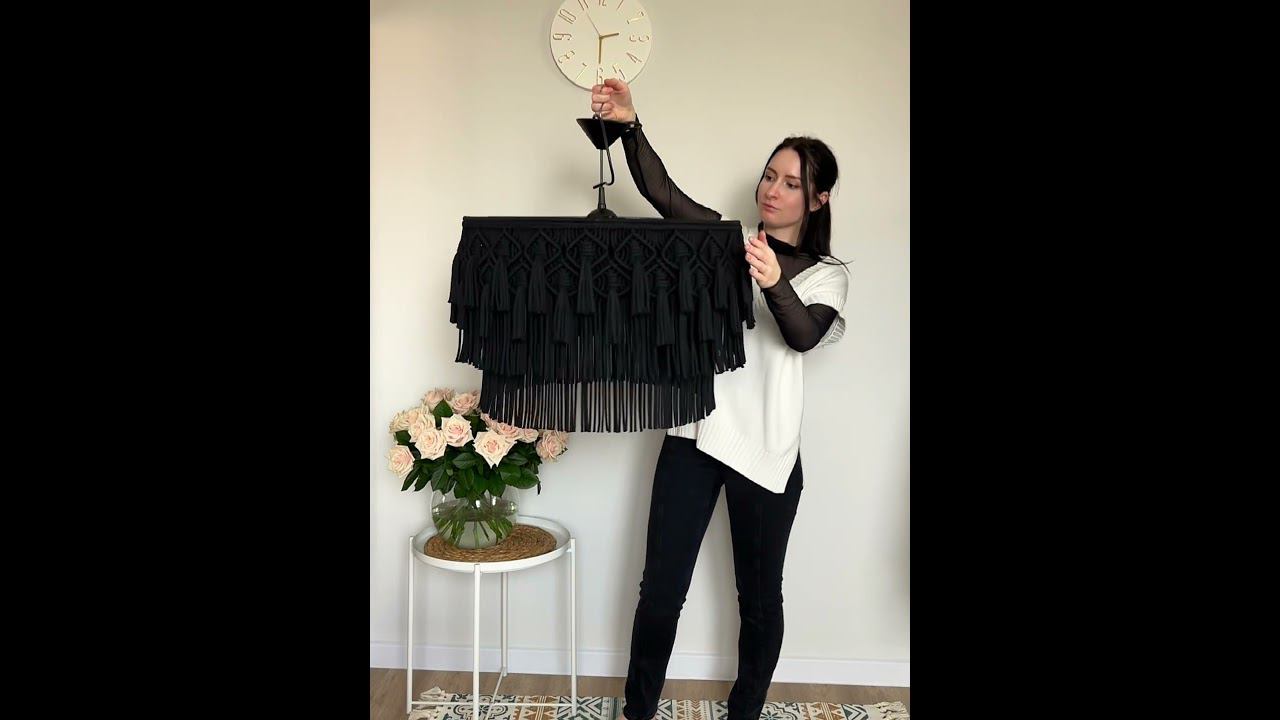 #макраме #макрамеабажур #макрамедекор #macrame #macrametutorial