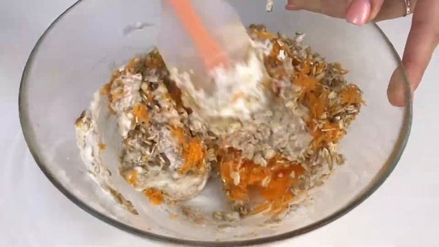 Морковное печенье с овсянкой ? Быстрый десерт пп