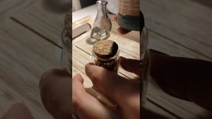 Бутылочка на достаток в доме. Ведьмина бутылка.