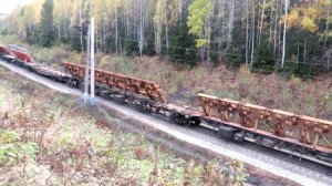 Путеукладчик с электровозом ВЛ11-230/223Б