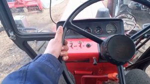 Ремонт картофеле сажалки л 202 - начало весны первве работы