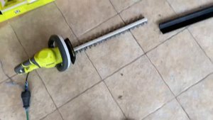 Крутой кусторез! Ryobi 500w RHT5150