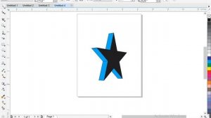 Corel Draw Design. How to made 3D Star in Corel Draw. Corel Draw Tutorial I Graphic Designing