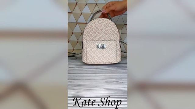 G by GUESS Women's Turner Logo Small Backpack Рюкзак Guess смотреть онлайн