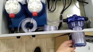 KPS02PM85G00 Панель управления дозацифей AquaViva PH+Free Cl 5л/ч + Ячейка + 2 насоса