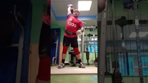 Жим силовой гири 32кг.в 50лет за 3мин.=40раз!