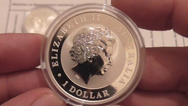 Серебряная инвестиционная монета «Австралийский орел клин-белохвост.Проба 9999, вес 31.1 гр. смотреть онлайн