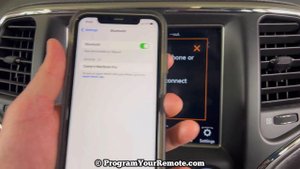 How to Pair Phone To 2014 - 2021 Jeep Grand Cherokee Bluetooth Uconnect - Connect Iphone Sync Music