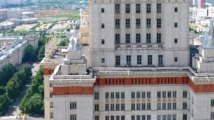 Аэросъемка : Московский Государственный Университет им. М.В. Ломоносова : Россия | Москва