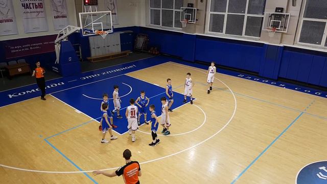 Трудовые резервы 1 - Тринта 2 Баскетбол. Юноши 2008 г.р. Игра 24.03.2019 смотреть онлайн