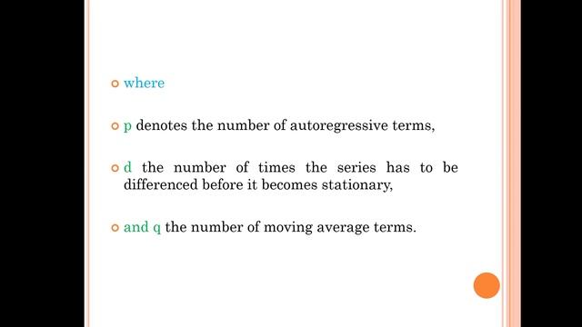 ARIMA Model смотреть онлайн