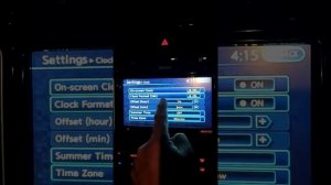 Nissan лиф настройка часов авто