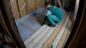 Проект 3в1. Основание, пирог пола в каркасном доме.