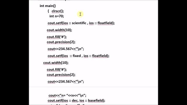 Setf() Formatting Flags : ios::dec, ios::oct, ioc::hex in C++ with Example by Programming Brain