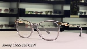 Краткий обзор и распаковка новой оправы для зрения Jimmy Choo 355 C8W в салоне StockOptika