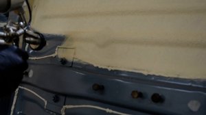 Напыляемый герметик. Работы проводились в мастерской, в Перми компании PS Tuning.