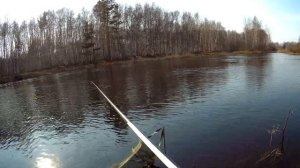 Весной с поплавком по малым рекам. Река Пра