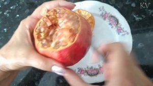 Белый гранат на Кипре ♥ Как почистить гранат ♥ Цветы граната ♥