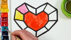 Рисуем фломастерами. Простой милый рисунок. Рисование для детей