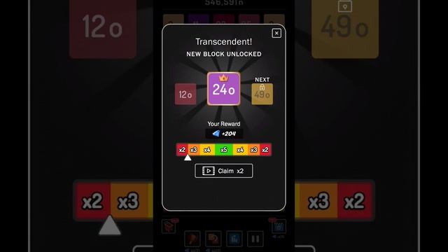 24 O highest score in 2248 numbers puzzle game challenge #gaming #gameplay #androidgames #shortvide