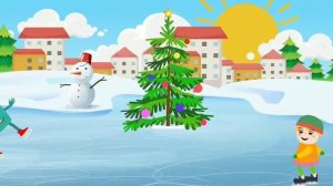 Зебра в клеточку. Новогодняя песенка.