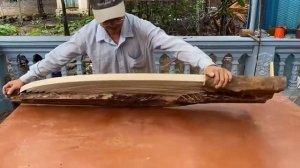 Креативная идея деревообработки из древесных отходов Построить садовый стол для сада