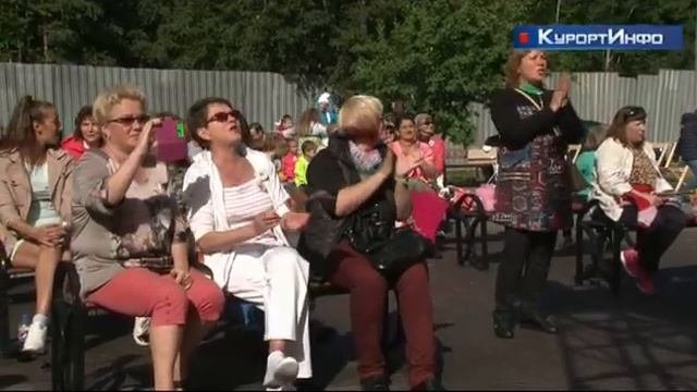 Праздник сбора урожая в посёлке Ушково