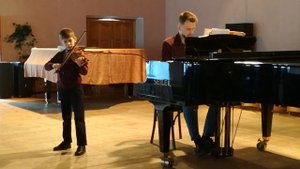 Старинная французская песенка и Марш, Д.Кобалевский, играет на скрипке Никитин Макар, 7 лет, г.Минс