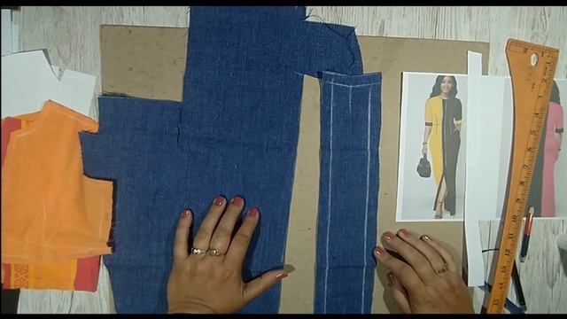 ВЫКРОЙКА + ТЕХНИКА ПОШИВА ПЛАТЬЯ.Уроки Моделирования для Начинающих шить.