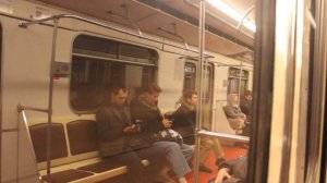 Последний день перед закрытием на полгода - едем в метро от "Орехово" до "Кантемировской"