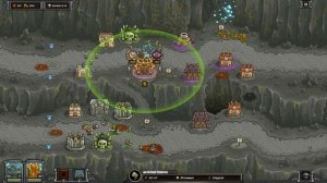 Прохождение Kingdom Rush Frontiers Veteran - Level 14 Спуск во тьме  3 Stars