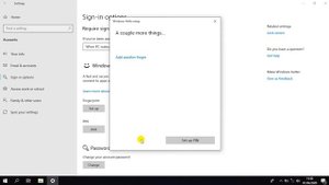 HOW TO ENABLE WINDOWS HELLO FINGER PRINT ON WINDOWS 10