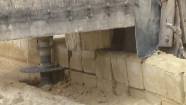 Добыча дагестанского камня (Дербентский ракушечник)