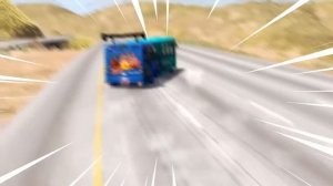 BeamNG.drive | 5 Minutes of Extreme Bus Drifting with Eurobeat