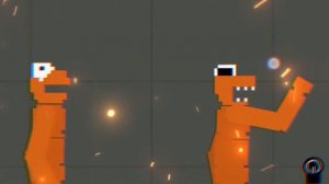 I Made Orange Rainbow Friends In Alien Ragdoll Creator