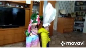 Наша инсценировка.Прикольный танец.