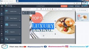 How to create Thumbnail and create Business ad on Visme | Photo Edit on Visme | Urdu-Hindi